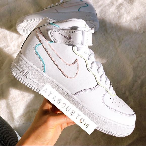 Nike Shoes - Custom painted Air force HIgh